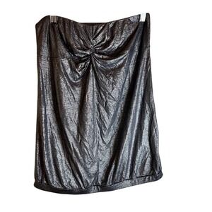 Anthropologie‎ Velvet Size S Halter Top Shiny Coquette Flirty Grunge Festival